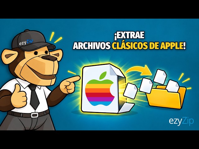 Video thumbnail for Cómo extraer archivos clásicos de Apple en línea gratis | Sin necesidad de instalar programas