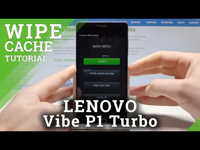 Video thumbnail for How to Wipe Cache in LENOVO Vibe P1 Turbo - Reset Cache Files