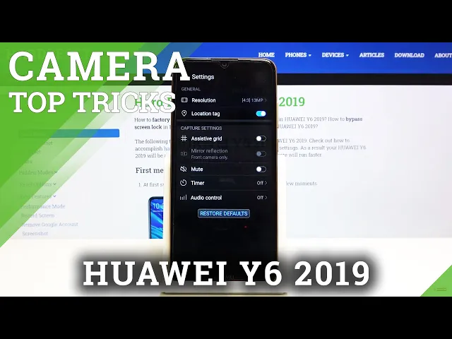 Video thumbnail for HUAWEI Y6 2019 Camera Best Options – Camera Top Tricks