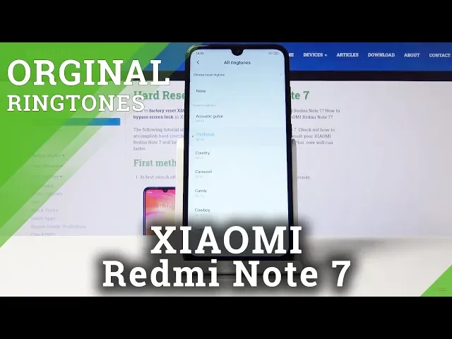 Video thumbnail for How to Change Ringtone in Xiaomi Redmi Note 7 – Ringtone List