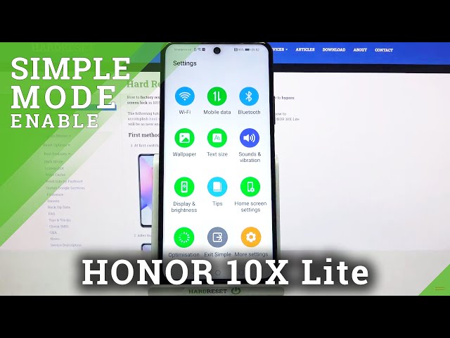 Video thumbnail for How to Disable Easy Mode in HONOR 10X Lite – Turn Off Easy Mode