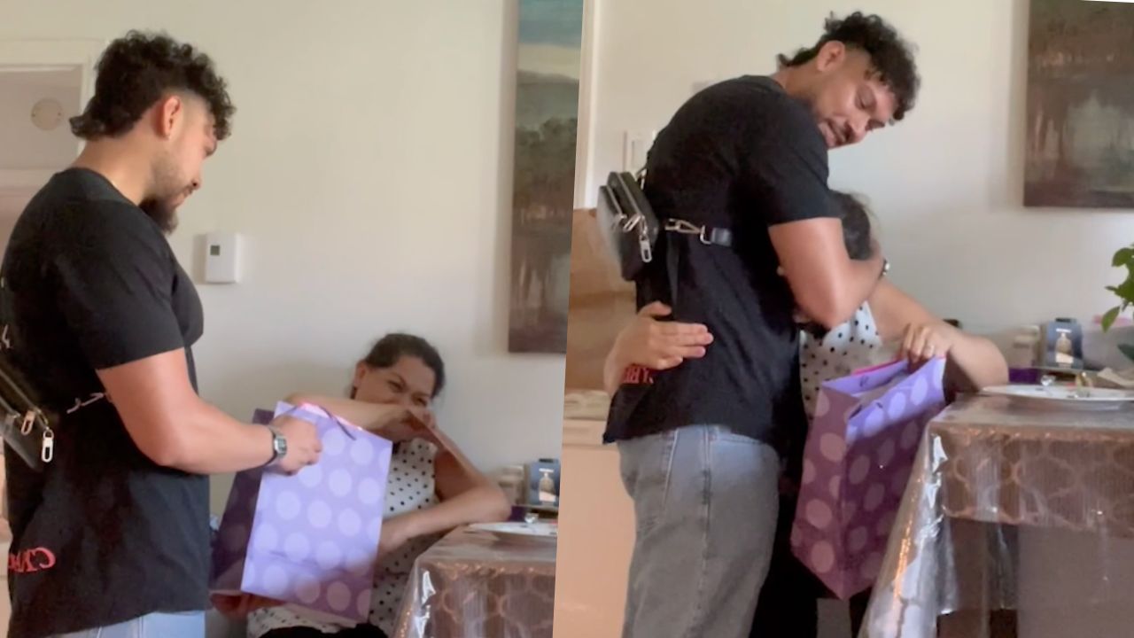 Video thumbnail for Son Buys Mom A Barbie As She Never Had One As A Kid