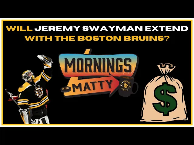 'Video thumbnail for Will Jeremy Swayman Extend With the Boston Bruins?'