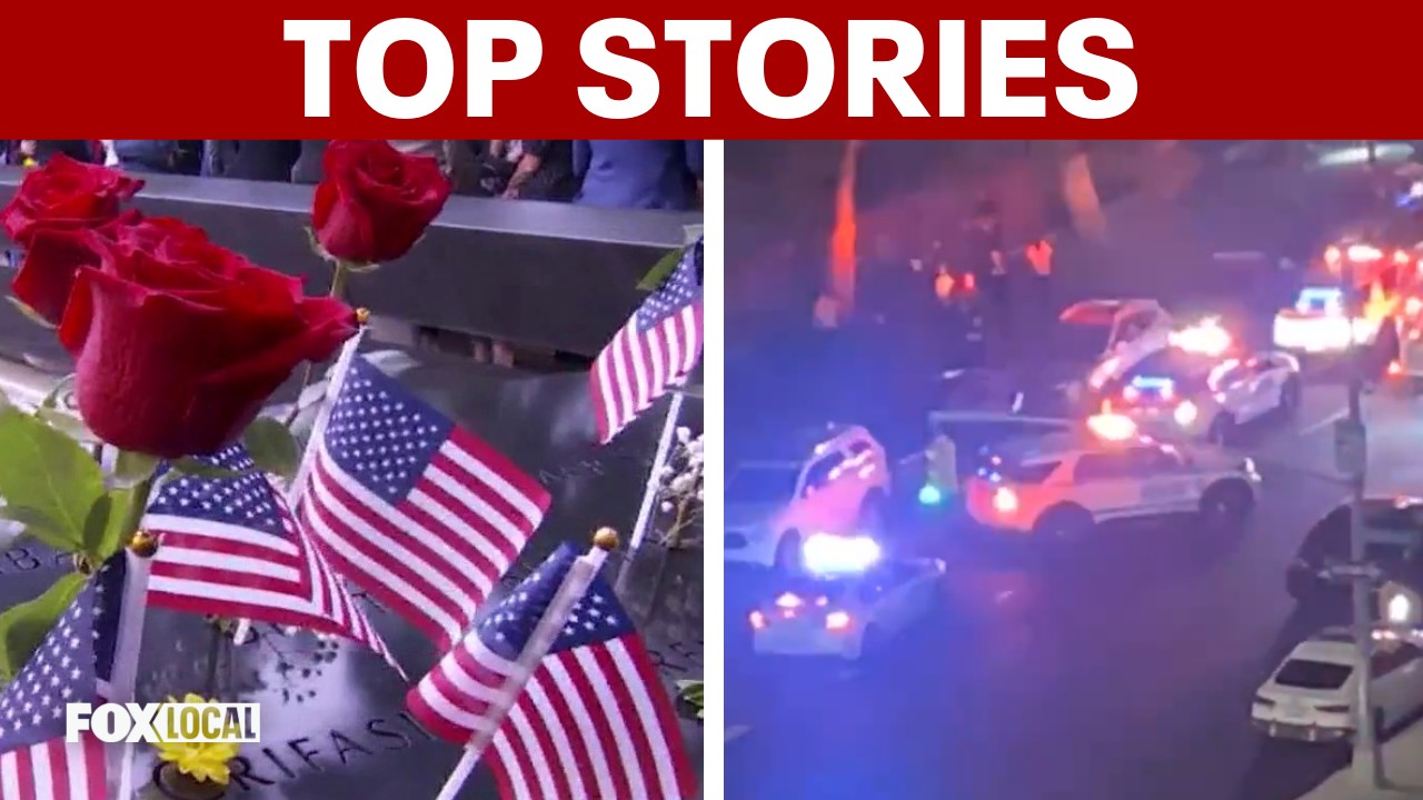 Video thumbnail for 2 men shot in Brooklyn playground; NYC marks 25 years since 9/11