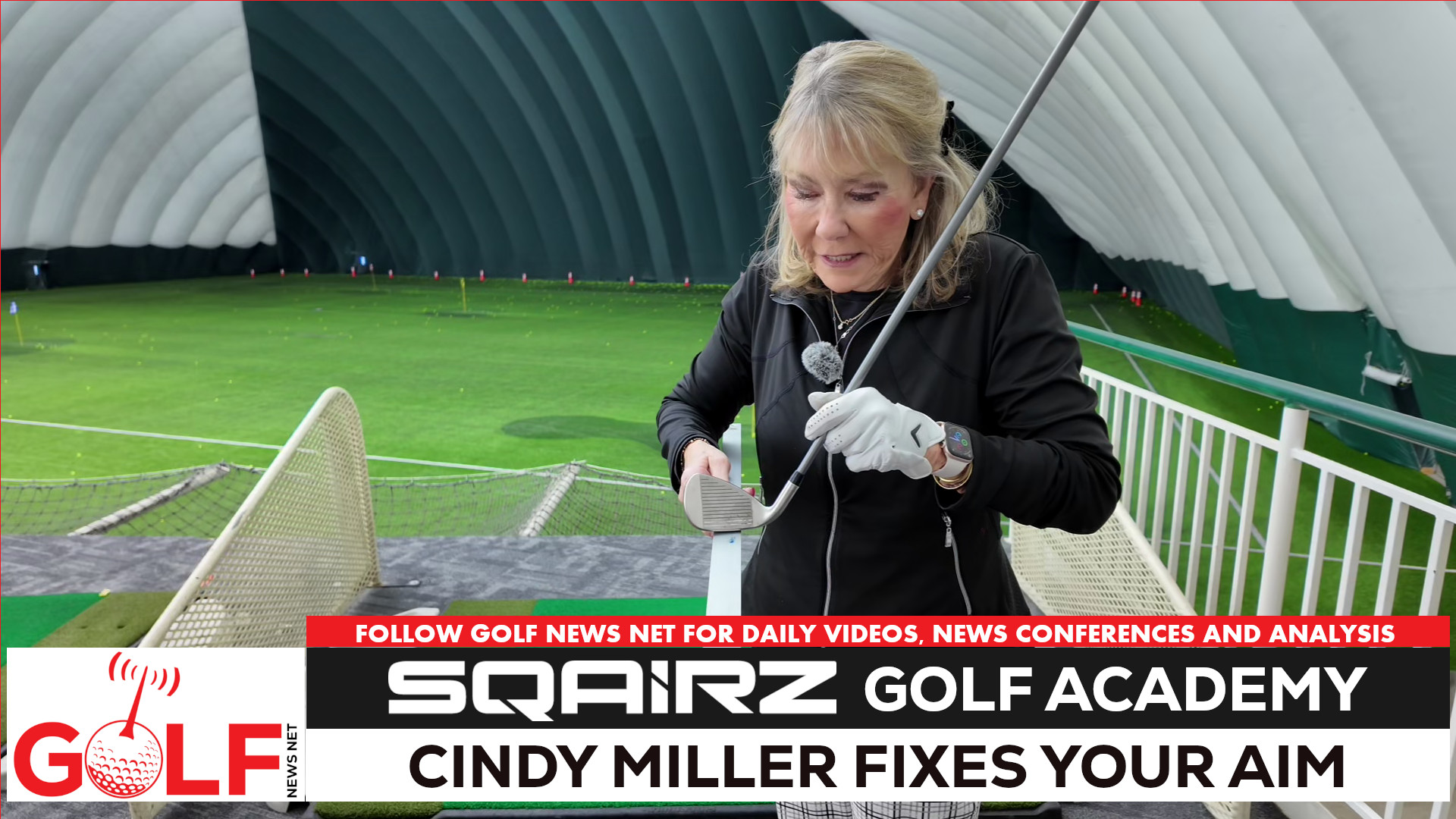 Video thumbnail for Cindy Miller shares different ways of learning to play golf