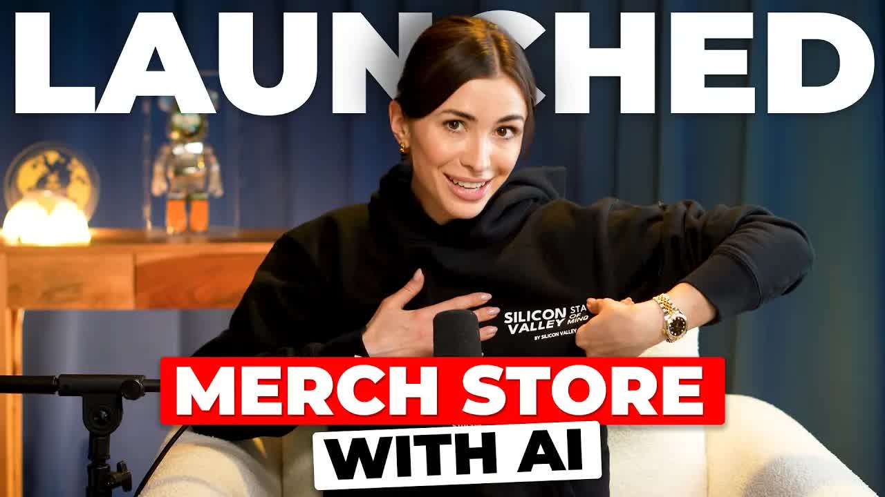 Video thumbnail for (381) ai merch store launch: 7-minute shopify setup with ai tools