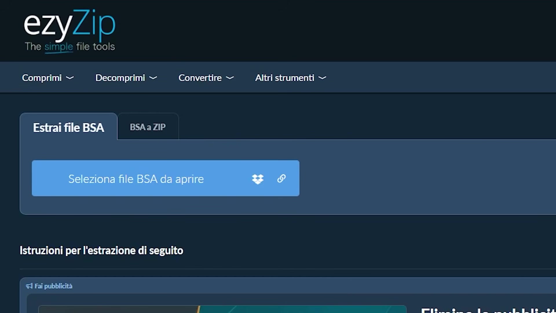 Video thumbnail for 📦 Come estrarre file BSA/BA2 online gratis | Nessuna installazione di programmi richiesta