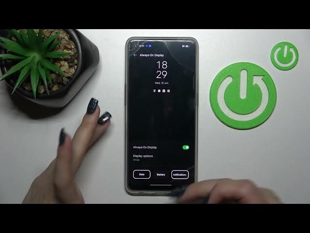 Video thumbnail for Oppo Reno 7 Lite - How To Customize Always On Display