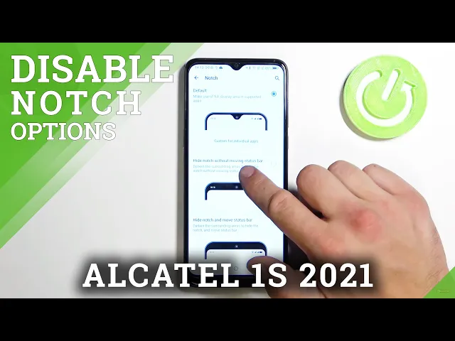 Video thumbnail for How to Hide Notch on ALCATEL 1S 2021