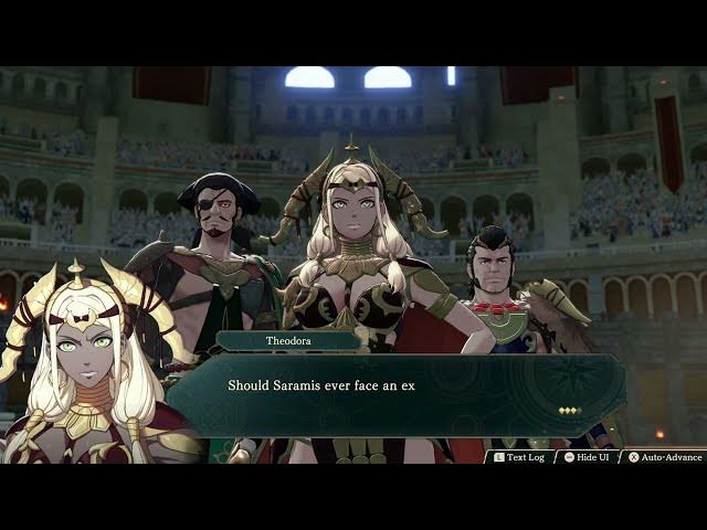 Video thumbnail for Fire Emblem: Fortune's Weave - 1 Theodora Path Ch 10: Battle vs. Talimun: Collect Magic Orbs