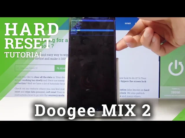 Video thumbnail for How to Hard Reset DOOGEE Mix 2 - Factory Mode / Wipe Cache