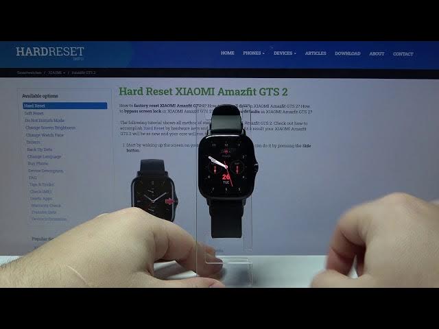 Video thumbnail for How to Activate DND Mode in XIAOMI Amazfit GTS 2 – Silent Preferences