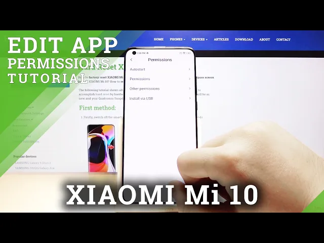 Video thumbnail for How to Enter App Permissions in Xiaomi MI 10 – Control App Permissions