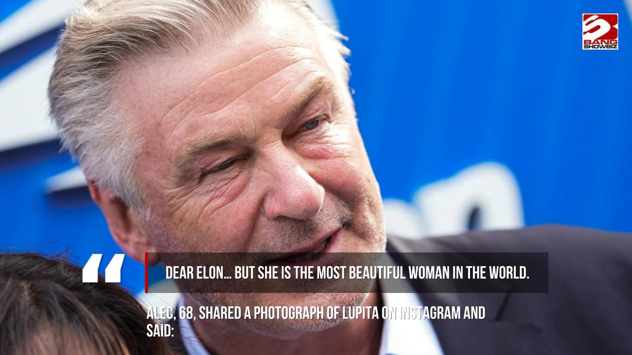 Video thumbnail for Alec Baldwin takes on Elon Musk over Lupita Nyong'o's casting in The Odyssey