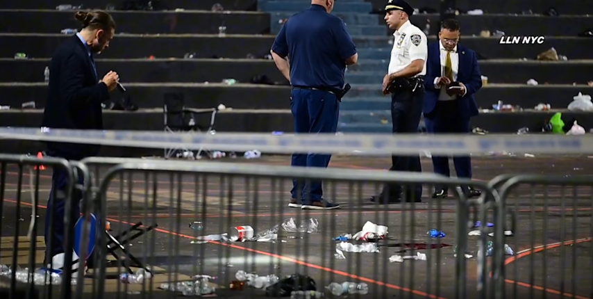 Video thumbnail for Brooklyn man dead, 2 injured after gunfire erupts at Harlem basketball court