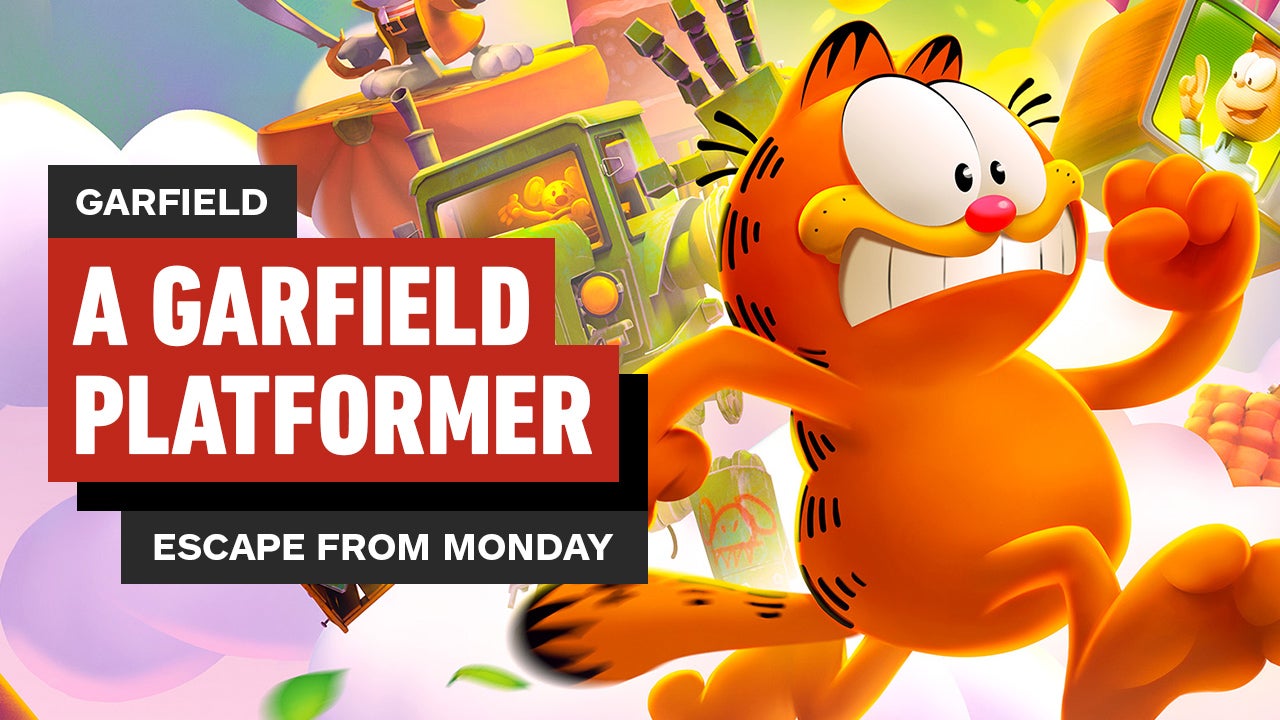 Video thumbnail for Garfield: Escape from Monday Is a 3D Platformer Thats All About Lasagna and Nightmares | IGN Preview