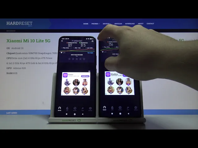 Video thumbnail for XIAOMI Mi 10 Lite 5G vs XIAOMI Mi 10T Lite Wi-Fi Speed Test App