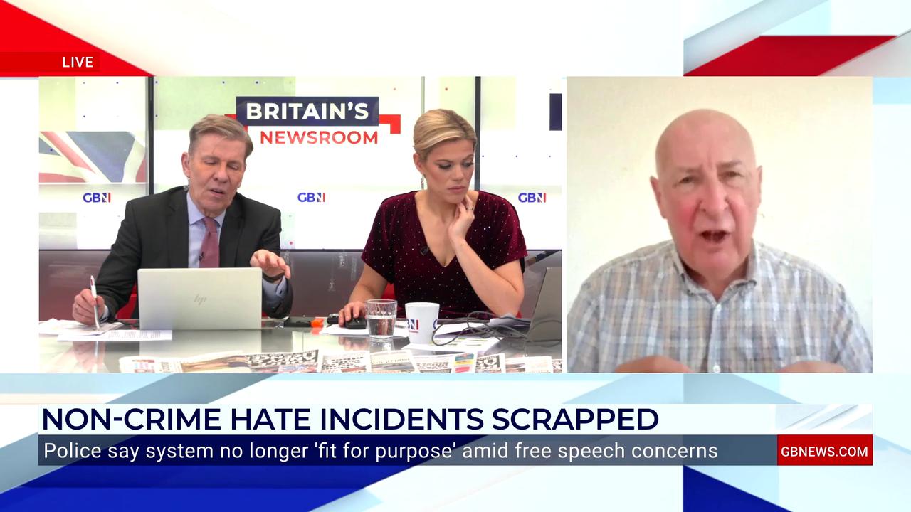 Video thumbnail for WATCH: Ex-Detective hits out at 'crime-dodging' officers amid plans to scrap non-crime hate incidents