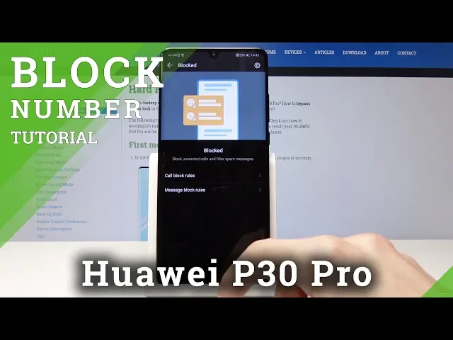 Video thumbnail for HUAWEI P30 Pro BLOCK NUMBER / CREATE BLACKLIST