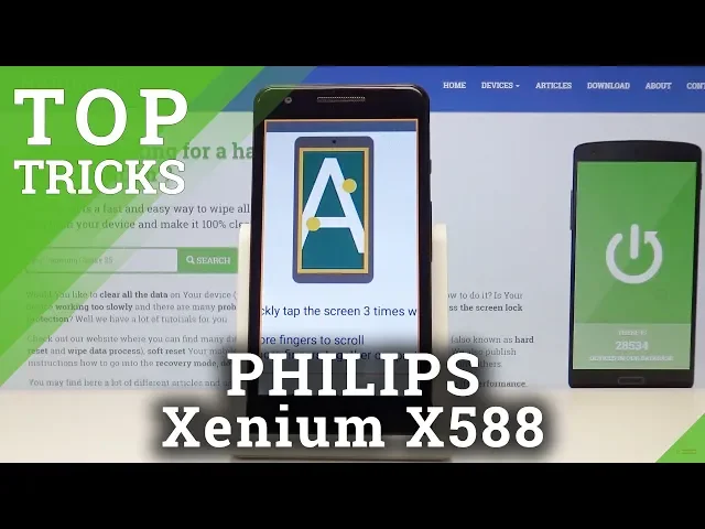 Video thumbnail for How to Enable Secret Options in Philips Xenium X588 - Top Tricks / Best Features