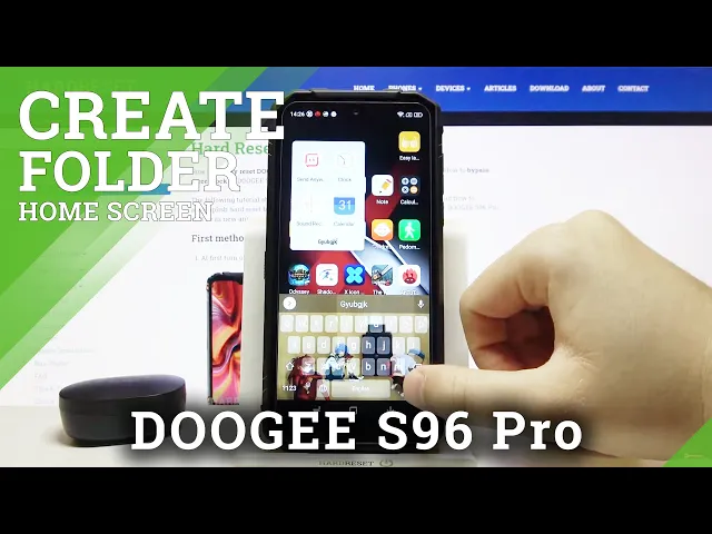Video thumbnail for How to Create Folder on Home Screen in DOOGEE S96 Pro– Add Folder to Home Screen