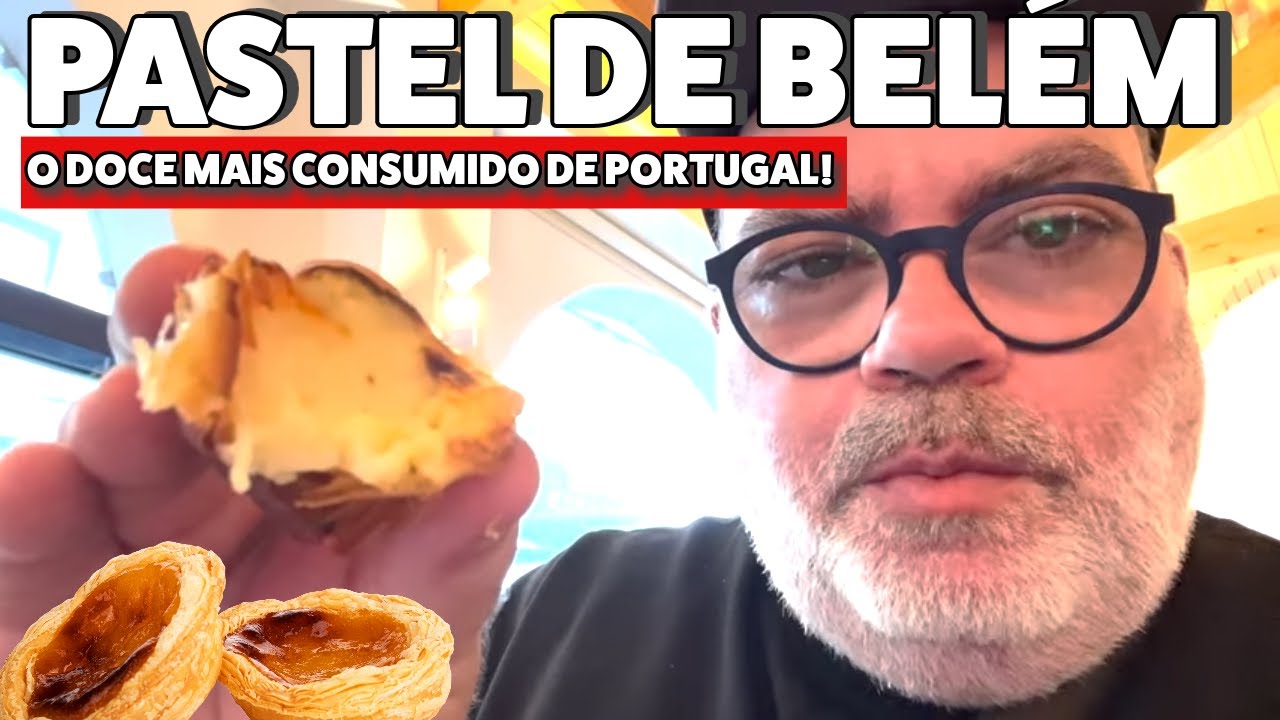 Video thumbnail for PASTEL DE BELÉM. Conheça tudo e saiba onde comer em Lisboa!