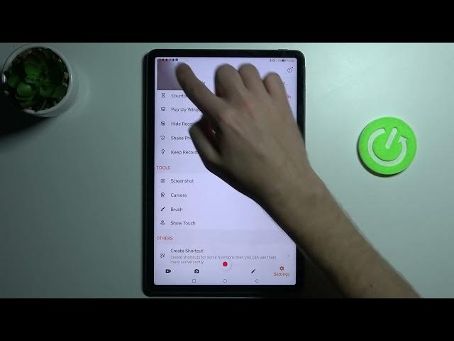 Video thumbnail for How to Change Selfie Video Size in Screen Recording in HUAWEI MatePad 11 – Screen Recorder Options
