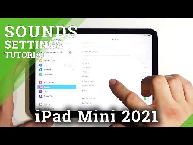 Video thumbnail for How to Change Notification Sound on iPad mini 2021 – Adjust Sound Settings