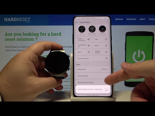 Video thumbnail for How to Perform Hard Reset in Huawei Watch GT 2 Pro via Smartphone?