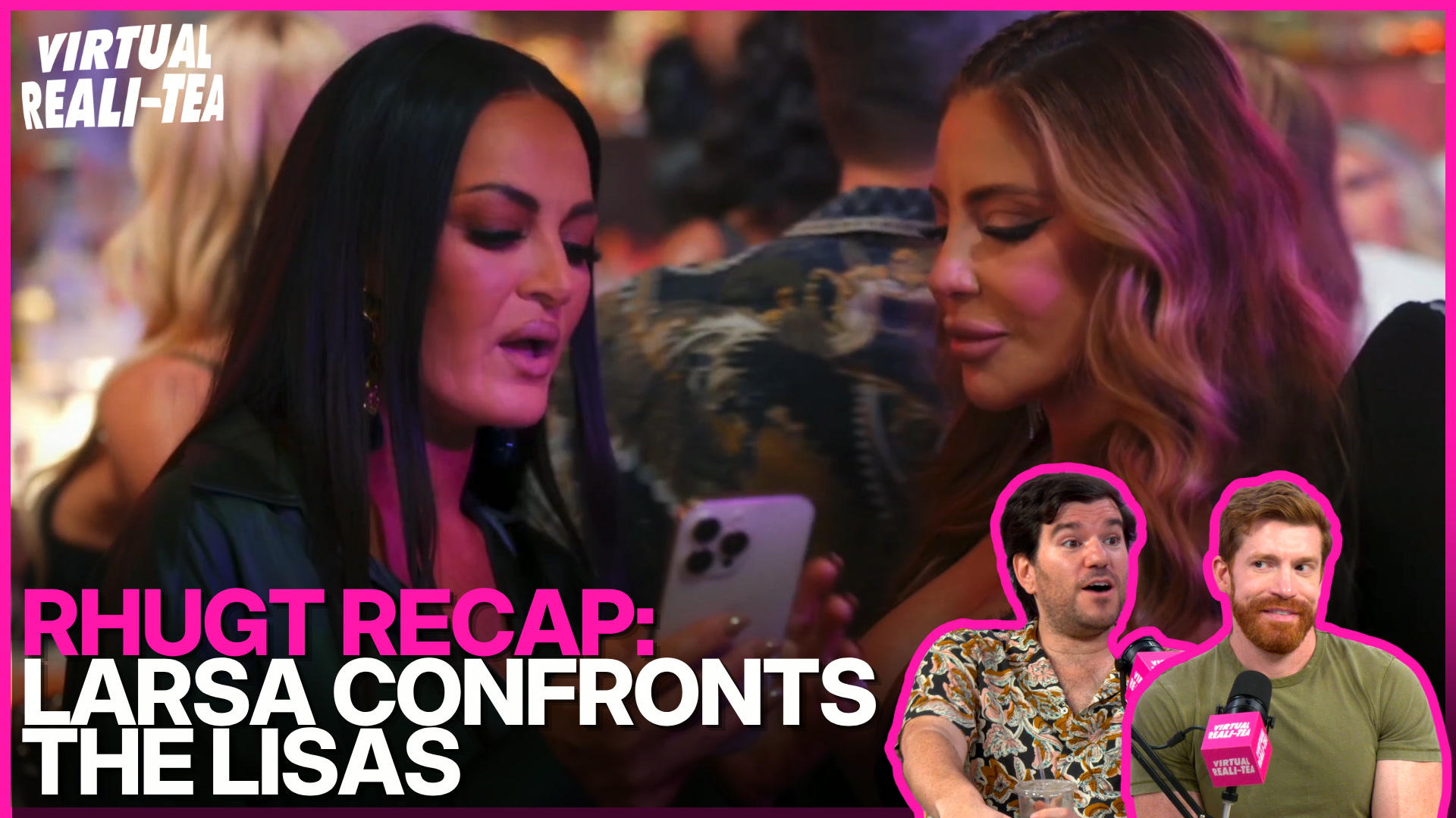 Video thumbnail for 'RHUGT' recap: Larsa confronts Lisa Barlow about name dropping  & Teresa, Melissa reunite with Jacqueline Laurita
