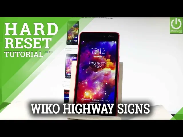 Video thumbnail for Hard Reset WIKO Highway Signs - Bypass Screen Lock / Format