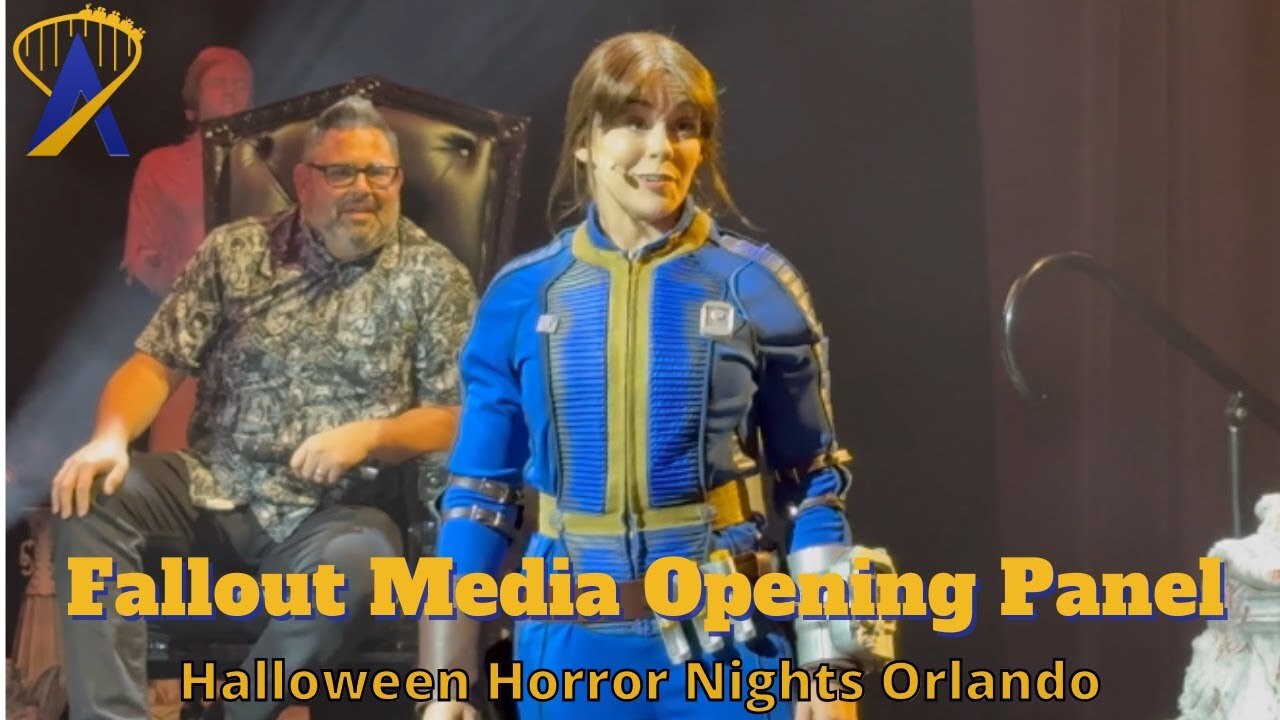 'Video thumbnail for Fallout Media Panel at Halloween Horror Nights Orlando 2025'
