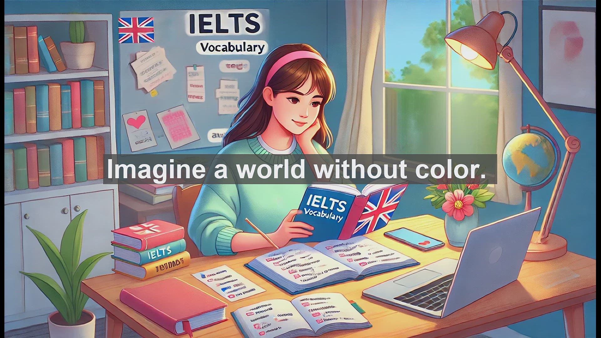 'Video thumbnail for 2500 Must Know IELTS 6.5 Vocabulary - Exploring 'Colourful': A Vibrant Addition to Your IELTS Vocabulary'