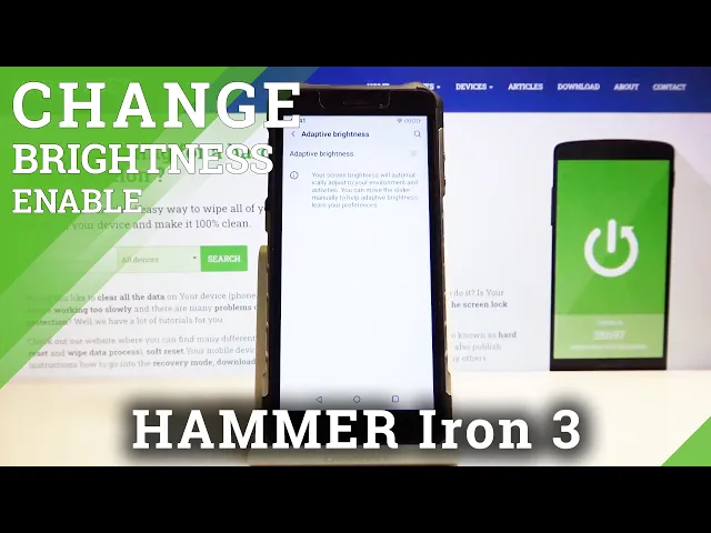 Video thumbnail for How to Activate Auto-Brightness in myPhone Hammer Iron 3 – Display Settings