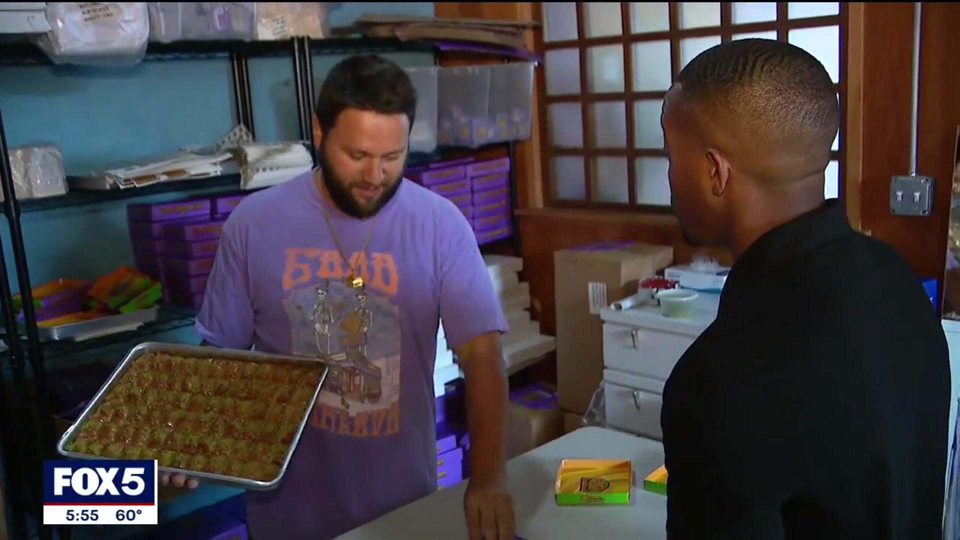'Video thumbnail for From Phish concert to fired: Meet ‘The Baklava Guy’'