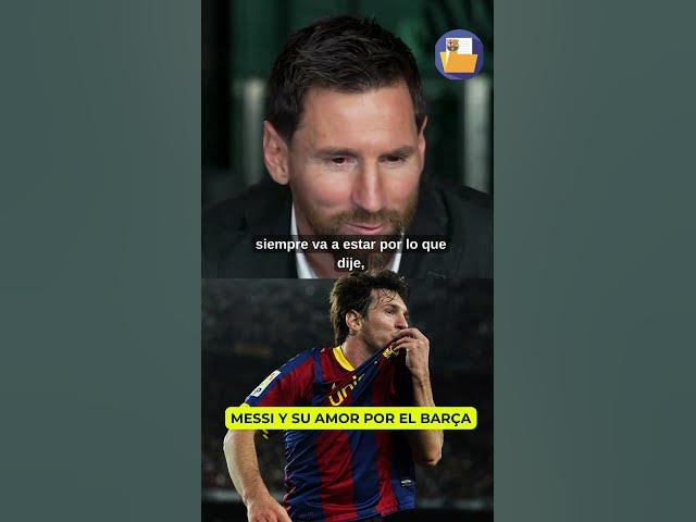 Video thumbnail for 😍😍¡El cariño de Messi por el Barça! Vía Diario Sport #fcbarcelona #messi