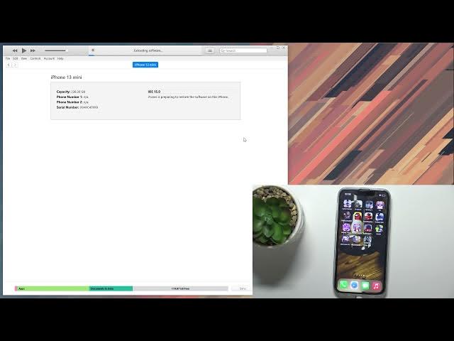 Video thumbnail for How to Restore iPhone 13 Mini by iTunes to Factory Settings | Wipe All Data | Factory Reset iOS