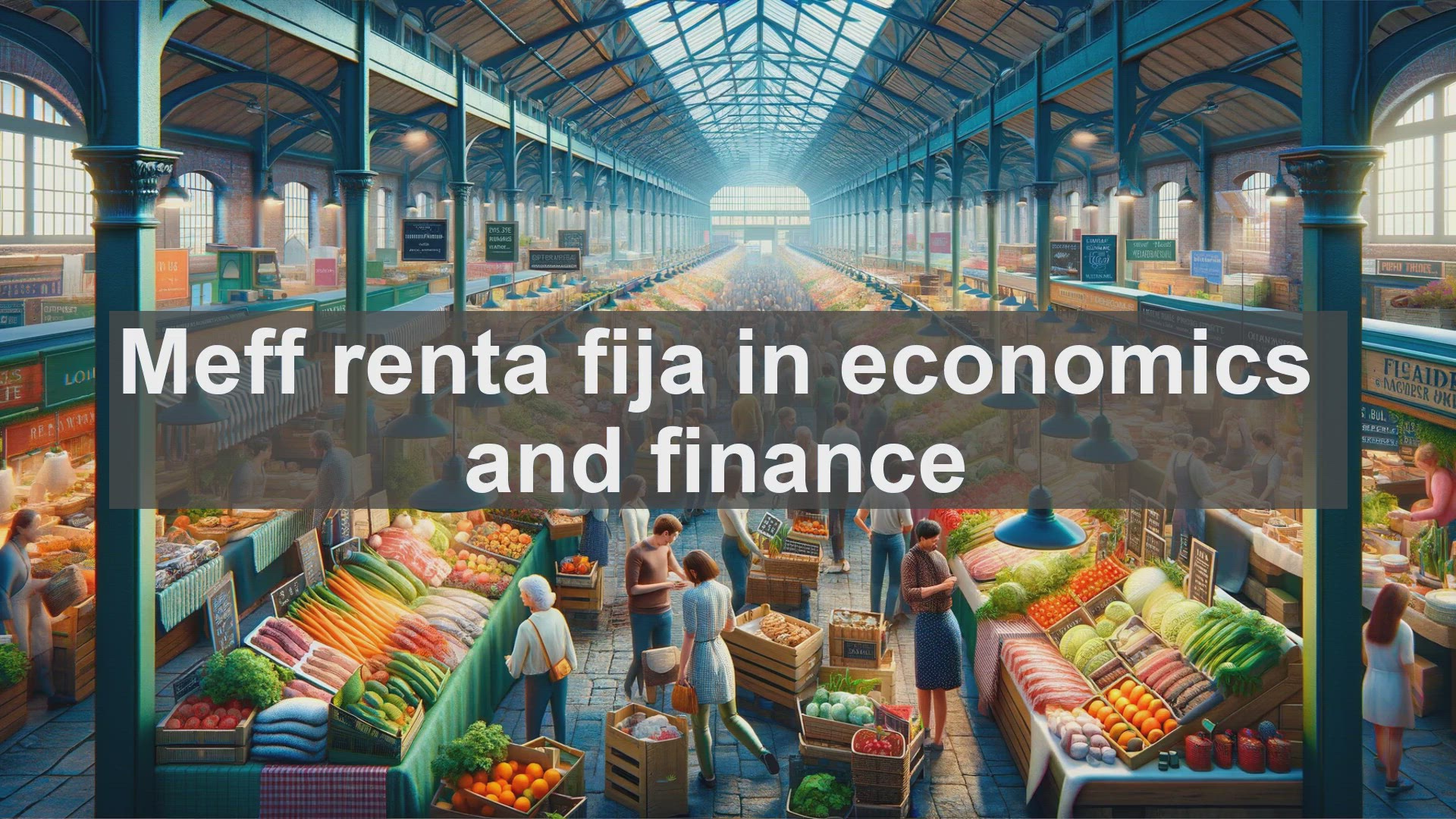 'Video thumbnail for Meff renta fija in economics and finance'