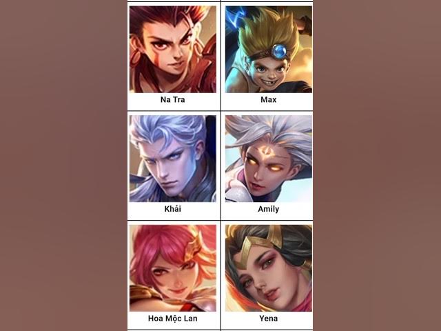 Video thumbnail for So sánh tướng giữa Liên Quân Mobile và Vương giả Vi Diệu Phần 4 #vgvd #honorofkings #lienquanmobile