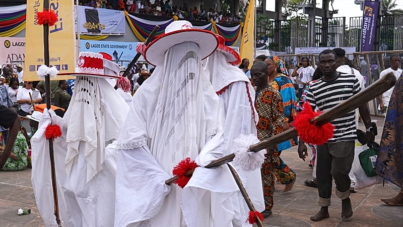 Video thumbnail for Lagos revives iconic Eyo festival after eight-year hiatus