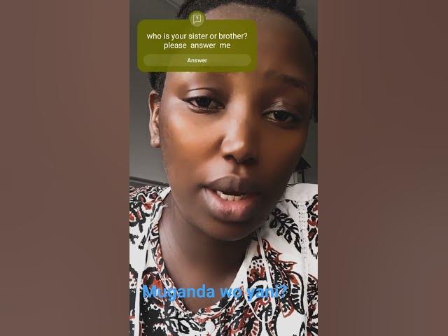 Video thumbnail for who is your sister or brother? # love yours neighbour as you love your #love #duet #fpyシviral