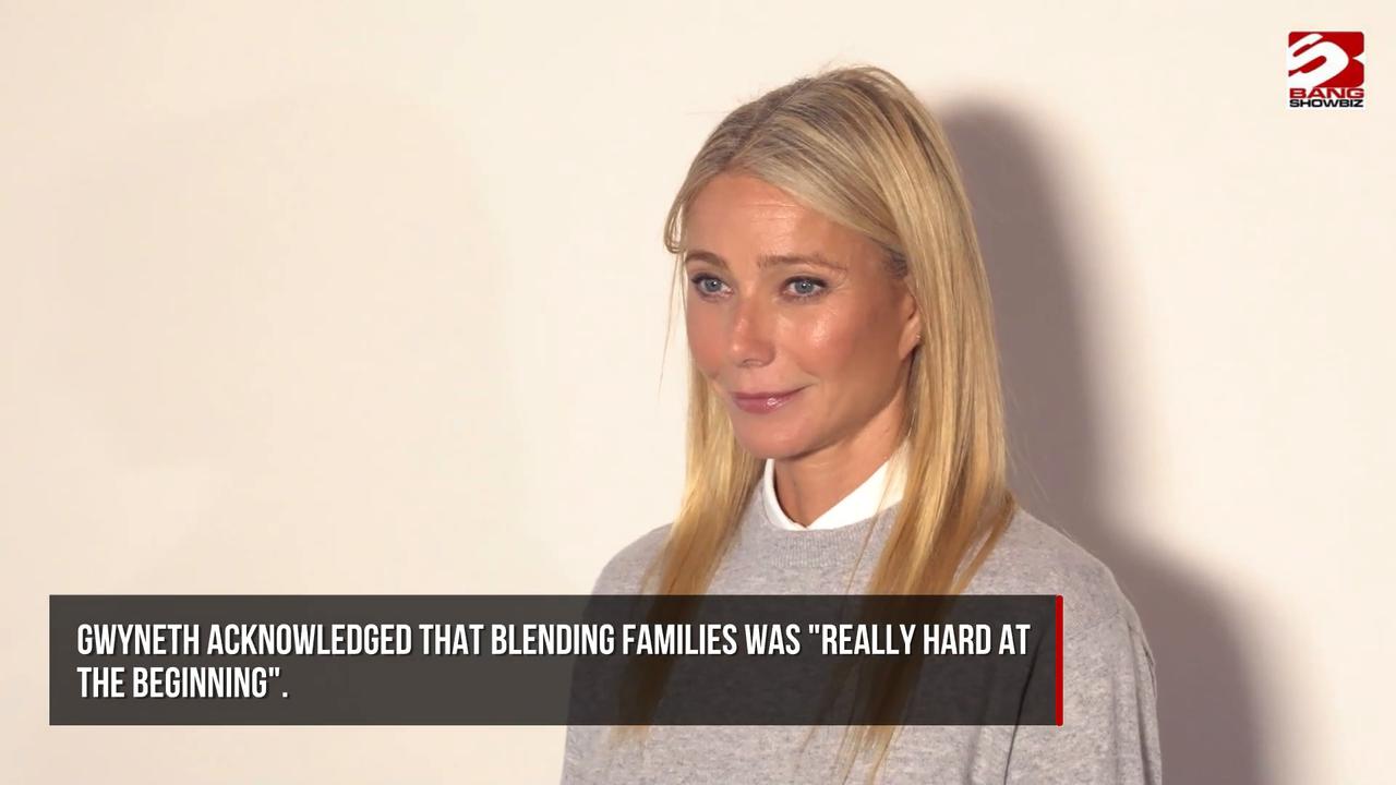 Video thumbnail for Gwyneth Paltrow: Blending families is so hard