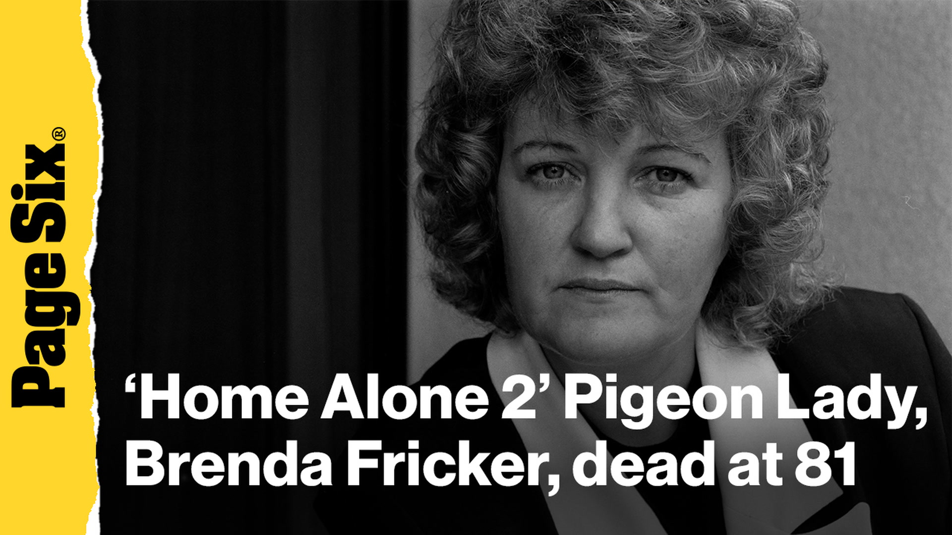 Video thumbnail for 'Home Alone 2' Pigeon Lady, Brenda Fricker, dead at 81
