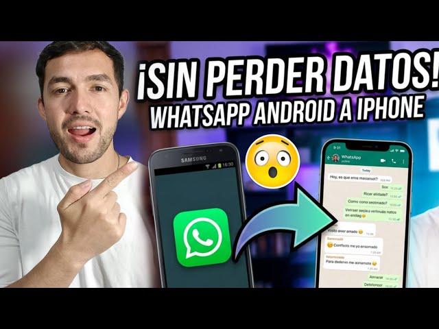 Video thumbnail for Cómo pasar WhatsApp de Android a iPhone en 2026 (Sin formatear y SIN PERDER DATOS)
