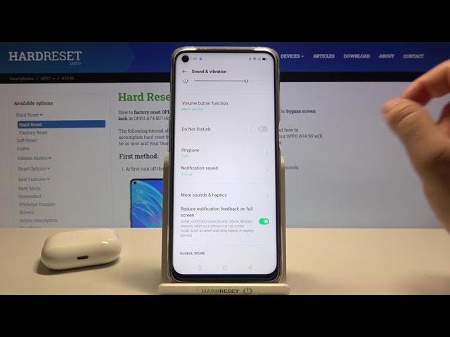 Video thumbnail for How to Find Sound Settings in OPPO A74 5G – Manage Sound Options