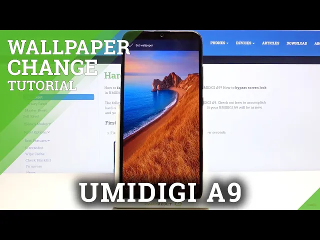 Video thumbnail for How to Change Wallpaper in UMIDIGI A9 – Find Wallpaper Section