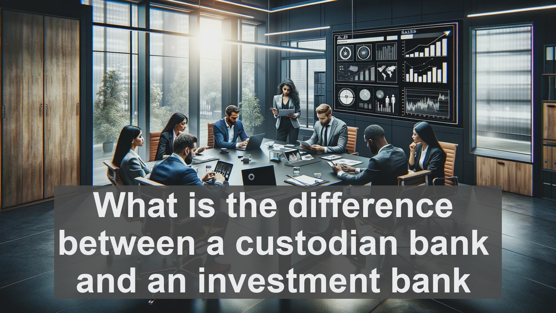 'Video thumbnail for What is the difference between a custodian bank and an investment bank?'