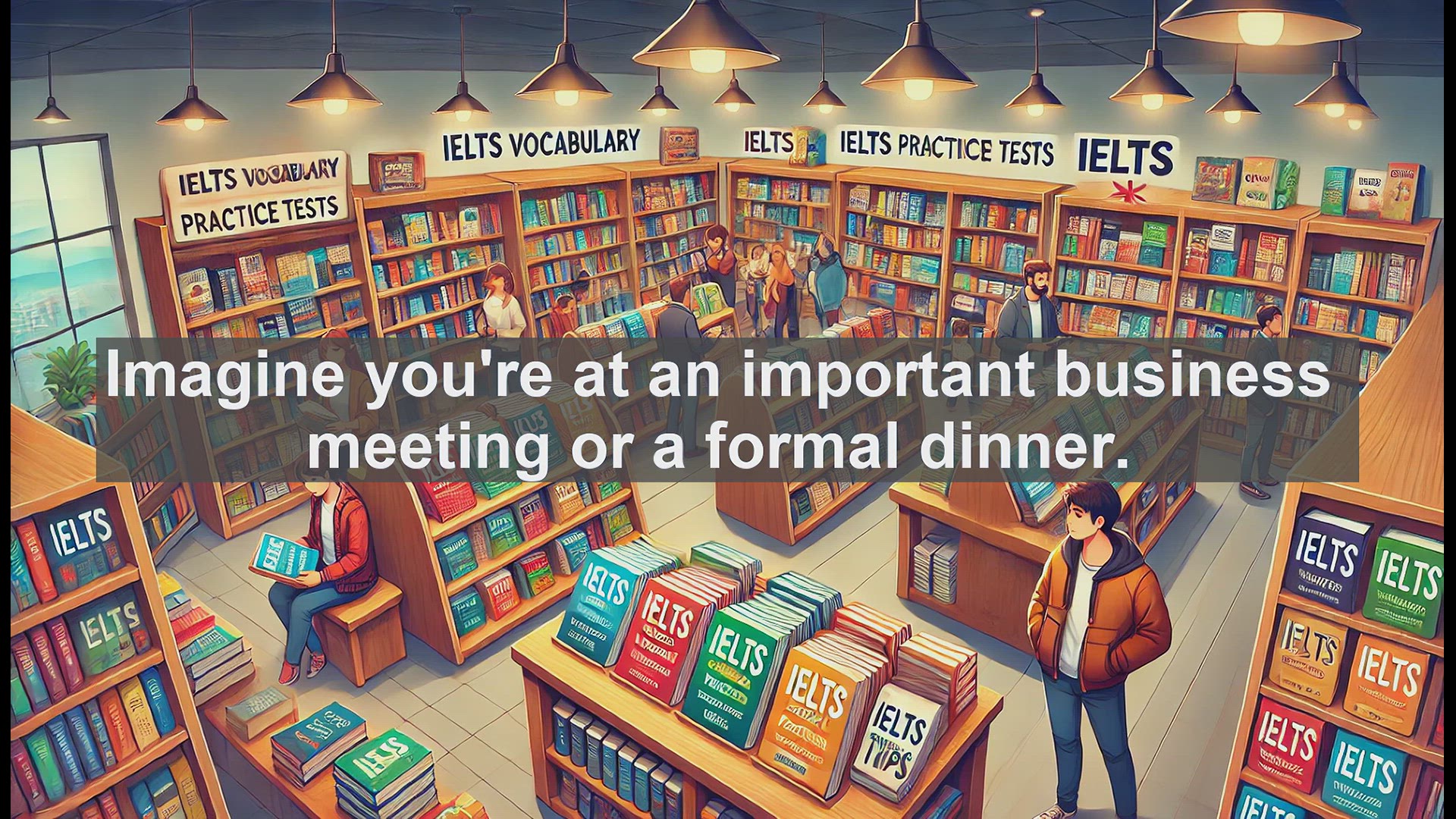 'Video thumbnail for 2500 Must Know IELTS 6.5 Vocabulary - Protocol: The Unwritten Rules of Formal Interactions'