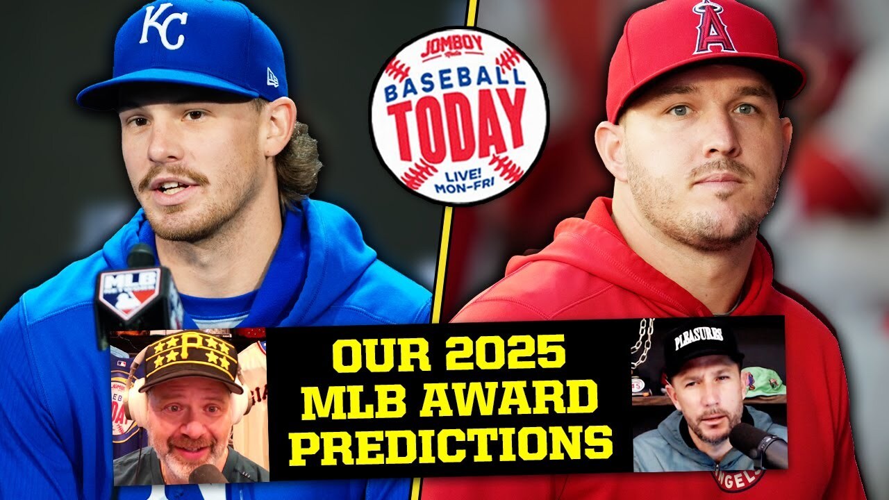 Video thumbnail for Our 2025 MLB award predictions (MVP, Cy Young, etc) | Baseball Today