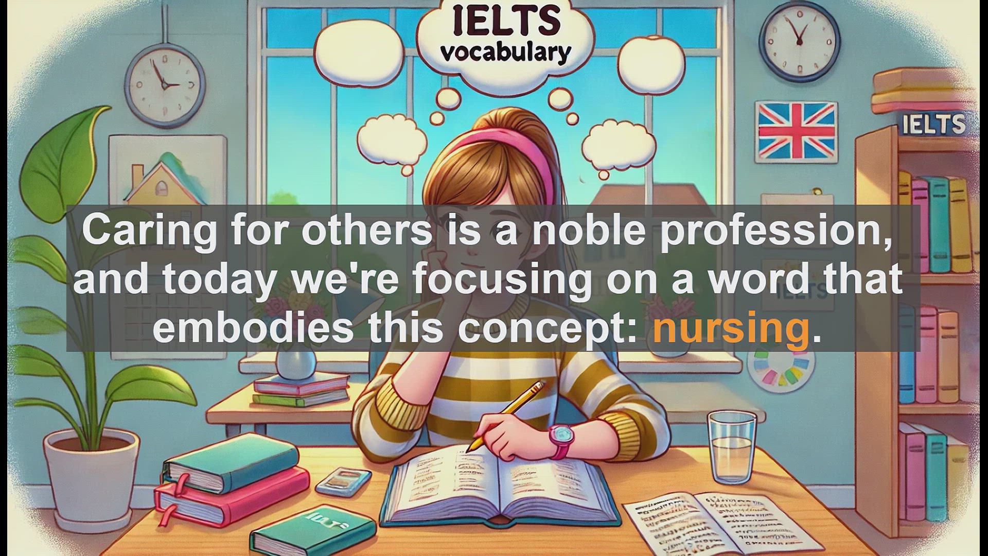 'Video thumbnail for 2500 Must Know IELTS 6.5 Vocabulary - Nursing: Key Vocabulary for IELTS Success'